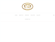 Tablet Screenshot of cheshmashahiresorts.com